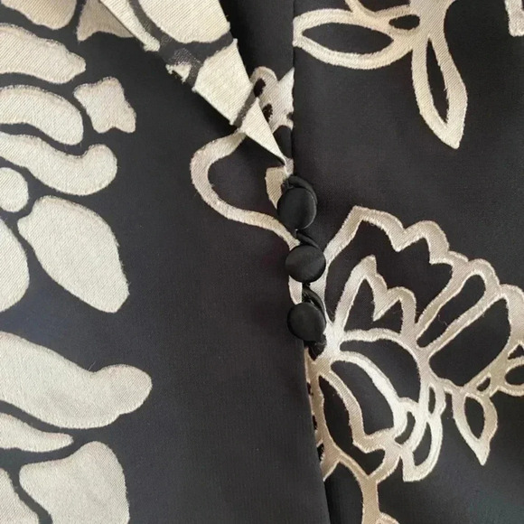 Alex Evenings Wrap Floral Evening Blouse Jacket - Picture 2 of 8